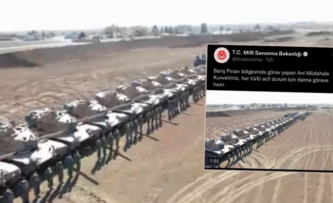 Şanlıurfa sınırında düşmana korku salan video