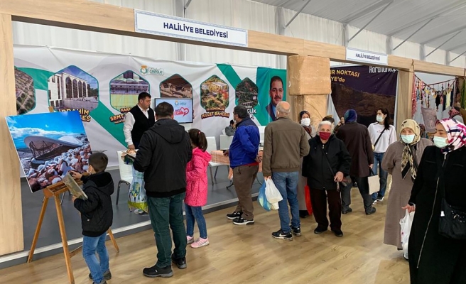 Haliliye Belediyesi festivallerde ilçeyi tanıttı