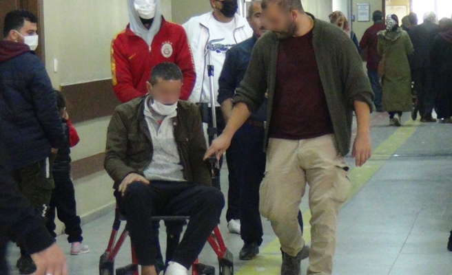 Şanlıurfa'da polisten kaçan hırsız balkondan atlayıp ayağını kırdı