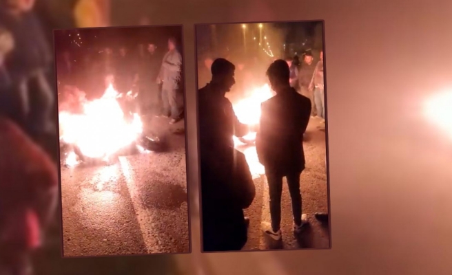 Ölümlü kaza mahalleliye yolu kapattırdı!