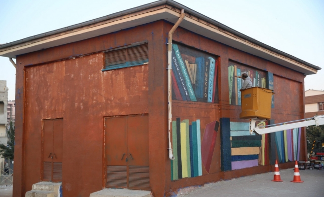 Haliliye’de parktaki yenileme çalışmaları tamamlandı.