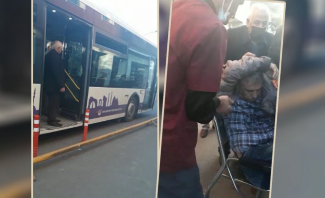 Yolcusu fenalaştı, otobüsü acile sürdü