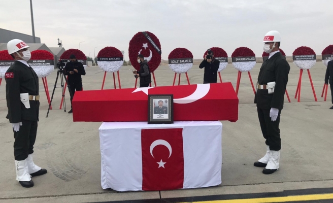 Şehit Binbaşı Yıldırım memleketine uğurlandı