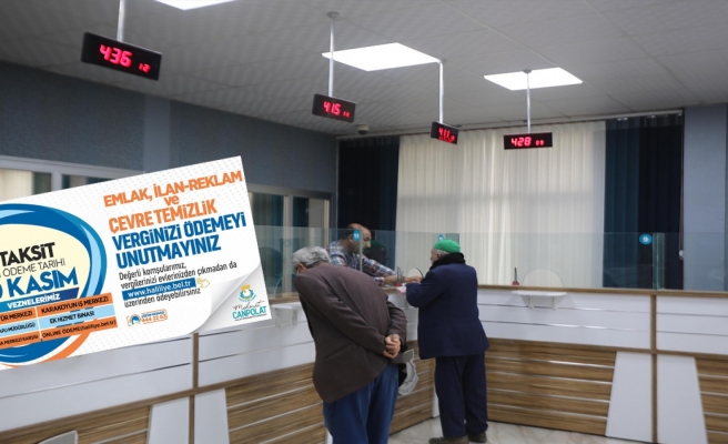 Emlak Vergisi'nde son gün 30 Kasım