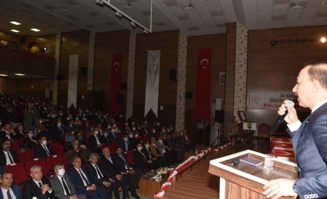 Vali Erin 24 Kasım programına katıldı