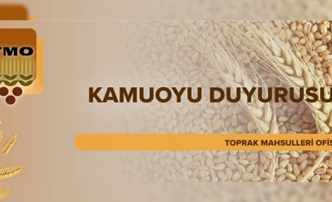 TMO'dan un fiyatları ile ilgili önemli açıklama