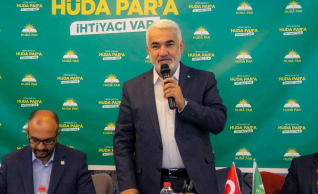 HÜDA PAR Genel Başkanı Yapıcıoğlu Şanlıurfa'ya geliyor