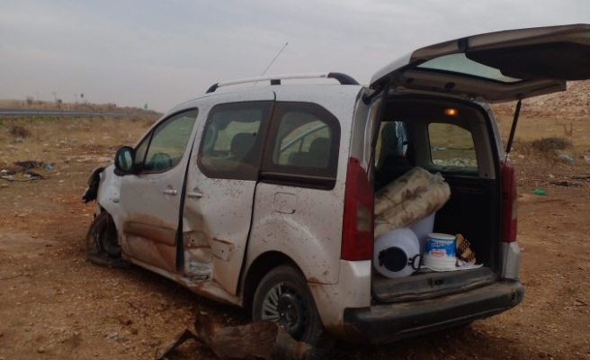 Suruç yolunda yaralamalı trafik kazası
