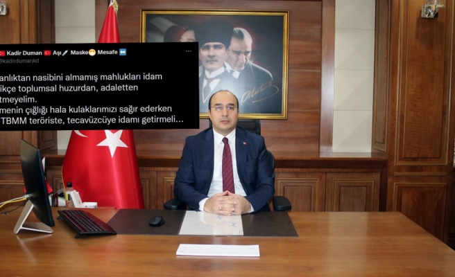 Birecik Kaymakamı'ndan 'idam' çağrısı