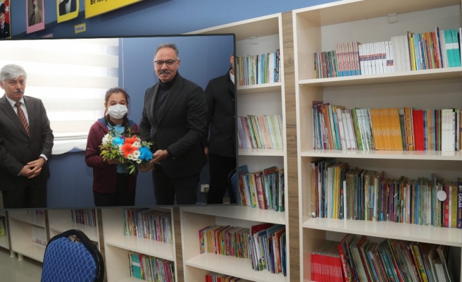 İlçeye yeni bir kütüphane daha