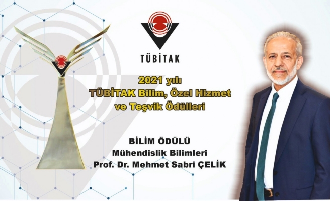 Saygın bilim ödülüne layık görüldü