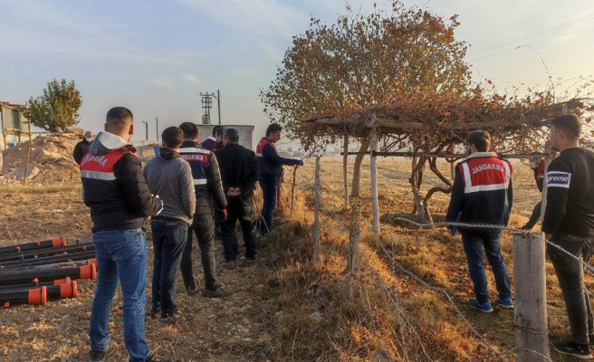 Bahçede gömülü halde bulundu!