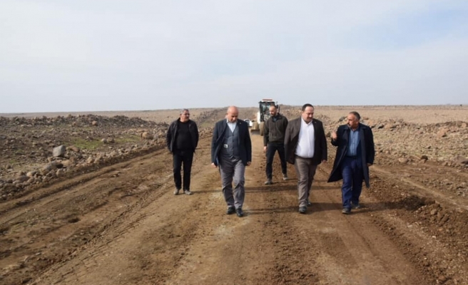 Binlerce kişinin kullandığı yolda çalışmalar başladı