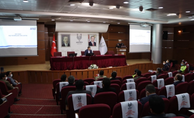 Şanlıurfa'da kış öncesi tedbirler gözden geçirildi
