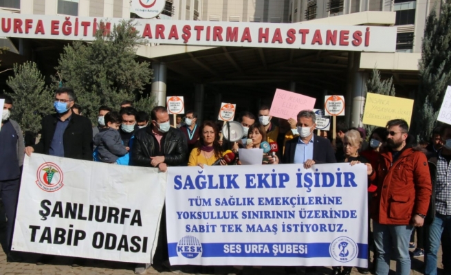 Urfa’da iş bırakıyor