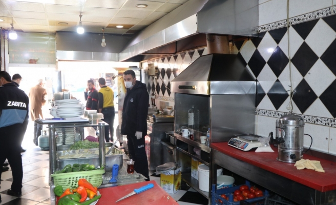 Viranşehir'de lokanta ve kıraathaneler denetlendi