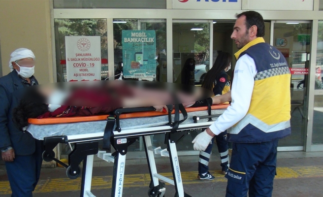 Hilvan'da çamaşır asarken balkondan düştü