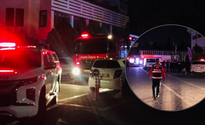 Öğretmenevinde korkutan yangın! Kalanlar tahliye edildi