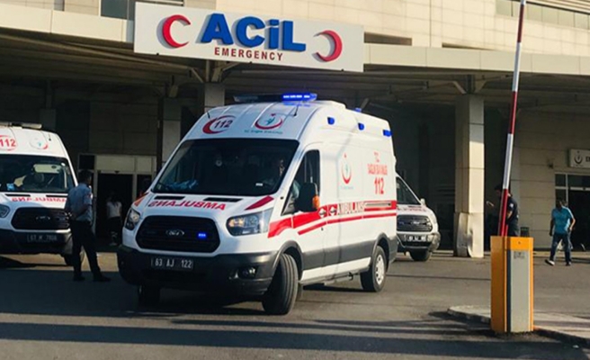 Damdan düşen küçük çocuk hastanelik oldu!