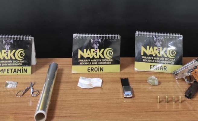 Urfa’da uyuşturucu operasyonu! Çok sayıda gözaltı var