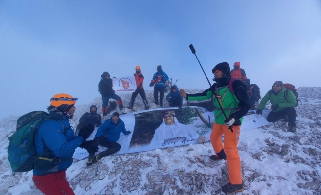 Şanlıurfalı dağcılar zirveye ulaştı