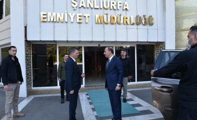 Vali Erin, emniyet teşkilatını tebrik etti