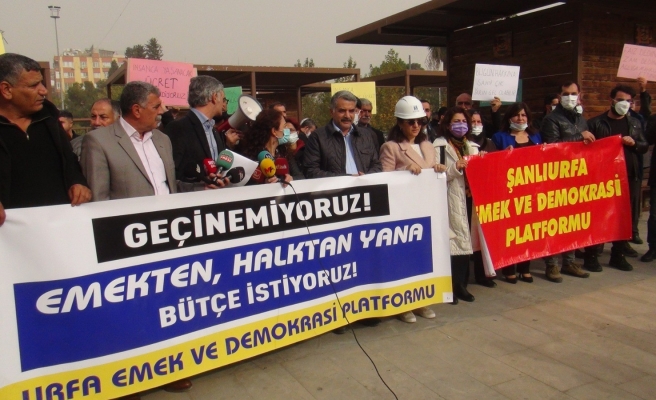 Urfa’daki platformun zam isyanı: “Geçinemiyoruz”