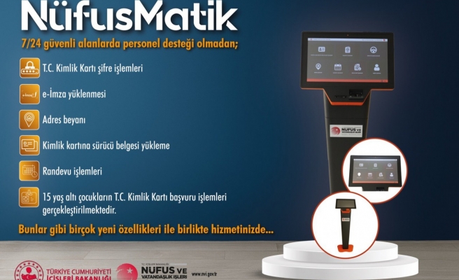 Urfa'da Nüfusmatik'ler yakında hizmete giriyor