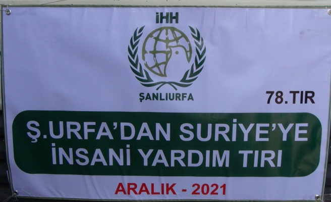 Şanlıurfa İHH’dan İnsan Hakları Günü’nde anlamlı yardım