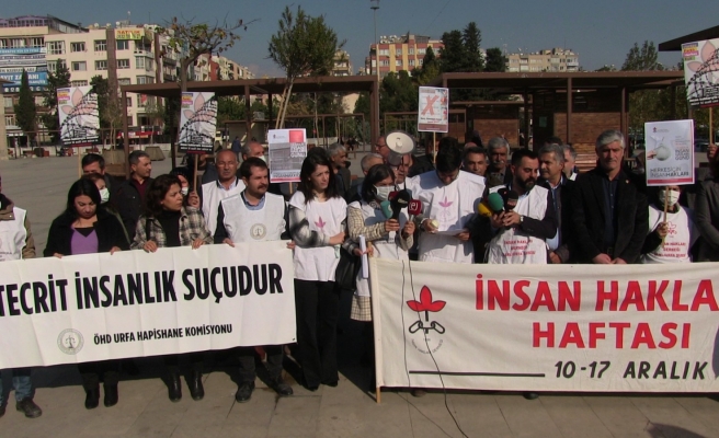 Şanlıurfa'daki STK’lardan 'insan hakları' açıklaması