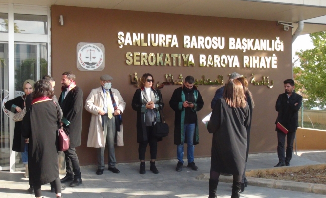 Şanlıurfa Barosu: “Haykırmaktan vazgeçmeyeceğiz”