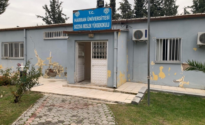 Bozova Meslek Yüksekokulu öğrencilerin başına yıkılacak!