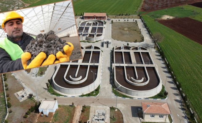 Büyükşehir çamurdan doğal gübre üretiyor