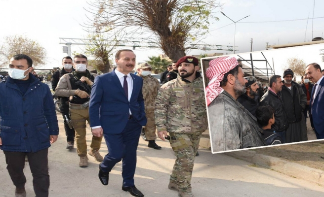 Vali Erin, Resulayn'da halkla buluştu