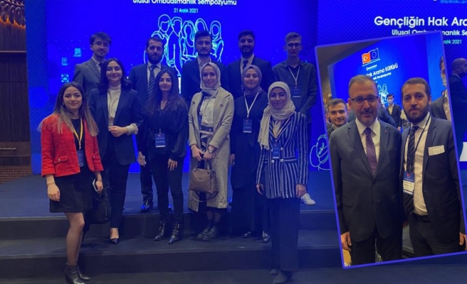 Genç ŞURKAV, Ulusal Ombudsmanlık Sempozyumu’na katıldı