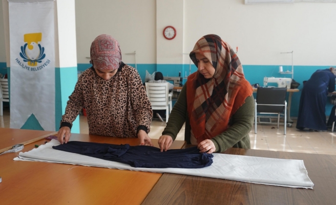 Haliliye’de kadınlar meslek öğreniyor