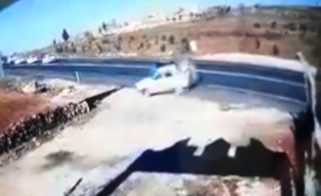 Sürekli kaza oluyordu, bu defa anbean kaydedildi