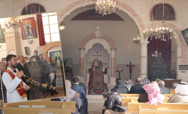 Resulayn’daki Süryaniler Noel’i Kutladı