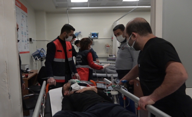 Urfa’da hastanede yangın ve tahliye tatbikatı yapıldı