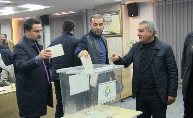Haliliye’de seçim