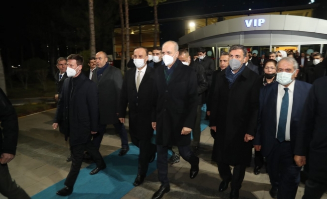 Kurtulmuş Şanlıurfa'ya geldi