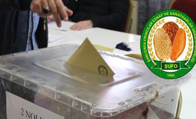 Şanlıurfa Fırıncılar Odası'nda seçim heyecanı yaşanıyor