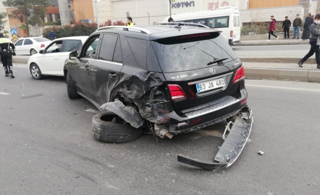 Urfa'da belediye başkanı kaza geçirdi!