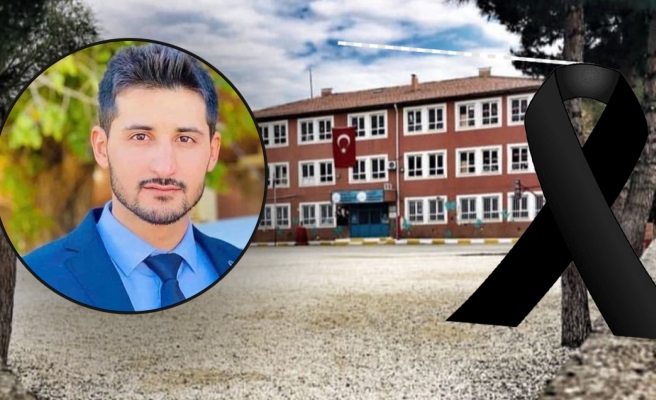 Genç bir eğitimci hayata yenik düştü