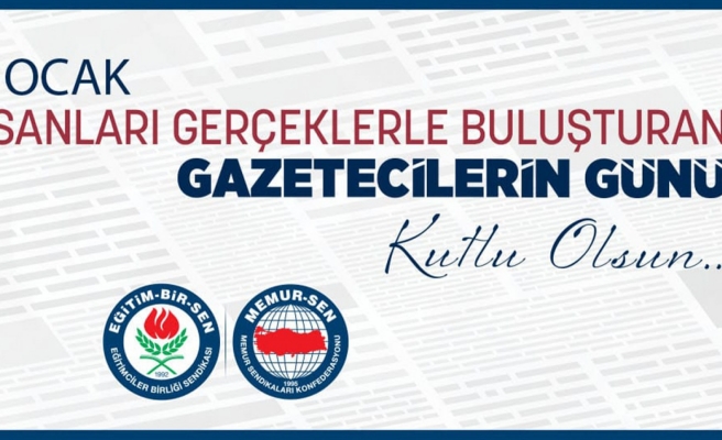 İbrahim Coşkun’dan 10 Ocak Çalışan Gazeteciler Günü mesajı