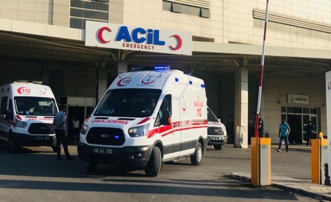 Eyyübiye'deki parkta bıçakla intihara kalkıştı!