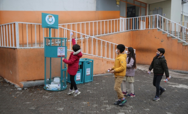 Haliliye'de çocuklara geri dönüşüm bilinci aşılanıyor