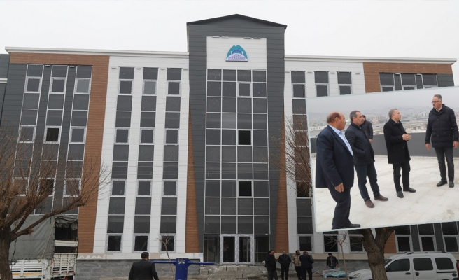 Eyyübiye’de gençlik merkezinin inşası tüm hızla devam ediyor