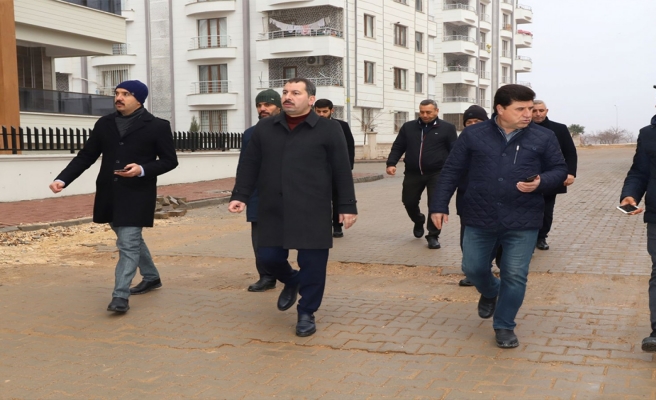 Başkan Baydilli Atakent Mahallesinde incelemelerde bulundu