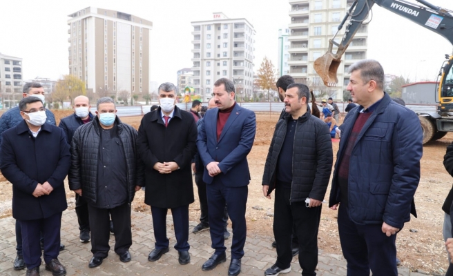 Sağlık tesisinin temeli atıldı